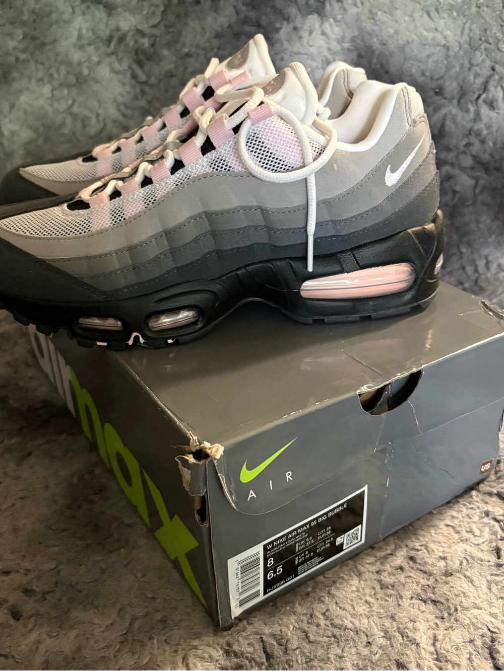 Nike Air Max 95 Big Bubble Pink Foam 2026 Women’s Size 8 - Picture 4 of 4